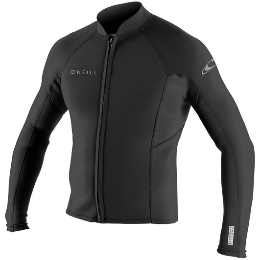2026 O'neill Herren Reactor Ii 1.5mm Neopren Front Zip Jacke 5046 - Schwarz
